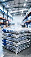 Flux de soudage fritté norme nationale SJ301, 25 kg/sac, granulométrie uniforme, bonnes propriétés métallurgiques, échantillons disponibles