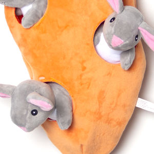 2024 Novo design Páscoa 4PC SET-COELHOS Brinquedos BRINQUEDO DE PUZZLE DE CEROTA + Personalizar Brinquedos De Pelúcia Do Cão - Product Image 5