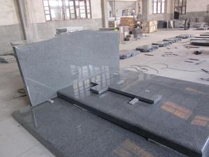 Precio de Fábrica, Granito Cruzado de Polonia y Holanda, Mini Granito Islámico en Blanco, Diseño de Lápida Bíblica, Diseño de Lápida de Granito Negro - Product Image 6