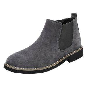 <span class=keywords><strong>Stivali</strong></span> Chelsea <span class=keywords><strong>Neri</strong></span> in Pelle Scamosciata da Uomo, Stile Moda, Taglie 45-46, Vendita all'Ingrosso e su Misura - Product Image 1