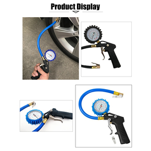 U-NAI UN-9602 เครื่องวัดความดันลมยาง 0-150PSI วิศวกรรมด้ามจับกันลื่นน้ำหนักเบาใหม่ล่าสุดรถยนต์รถจักรยานยนต์รถบรรทุกเครื่องทดสอบความดันอากาศ - Product Image 5