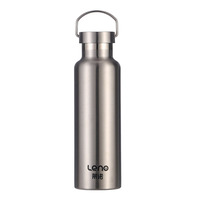 Botol air Stainless Steel, termos mulut lebar 750ml/1000ml, terisolasi vakum dinding ganda kustom untuk berkemah