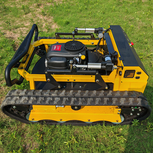 Điều khiển từ xa <span class=keywords><strong>Robot</strong></span> Máy cắt cỏ Xăng nông nghiệp Crawler với 900 mét chiều rộng cắt - Product Image 5