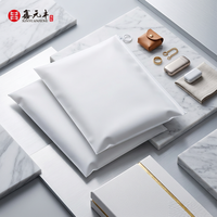 Sacs à fermeture éclair CPE blanc mat avec anneau de traction, réutilisables, en plastique, pour l'emballage de vêtements, bijoux et accessoires – Fournisseur Populaire