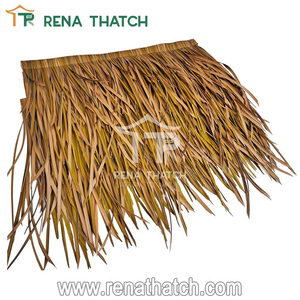 กระเบื้องหลังคาพลาสติกตกแต่ง หลังคาสังเคราะห์ นิปปะ โคกอน หลังคาหญ้าเทียม สำหรับศาลา - Product Image 5