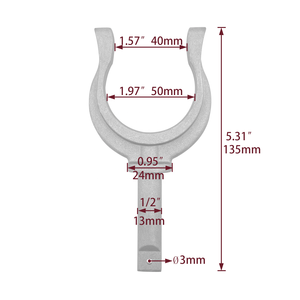 مجموعة تركيبات أجهزة القوارب <span class=keywords><strong>Rowlock</strong></span> Yacht Life Boat المكونة من الألومنيوم في السطح - Product Image 2