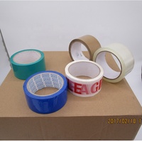 Ruban d'emballage BOPP transparent imprimé personnalisé Ruban d'emballage en papier adhésif acrylique Cassette pour sac banane Ruban de qualité supérieure pour l'emballage
