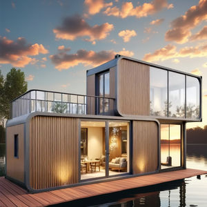 Maisons préfabriquées de luxe, maison conteneur, maison modulaire en capsule, bungalow pour hôtels, magasins, bureaux, <span class=keywords><strong>location</strong></span> Airbnb - Product Image 1