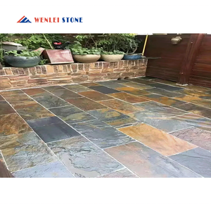 แผ่นปูพื้นสีฟ้าครามธรรมชาติ-แผ่นเหล็กออกไซด์สำหรับลานกลางแจ้ง - Product Image 1