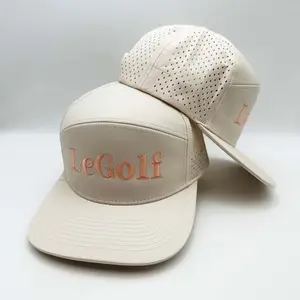 Snapback Melin Gorras a corona alta impermeabile Hydro Hat con Logo ricamato a tesa piatta cappello da Golf cappellini sportivi