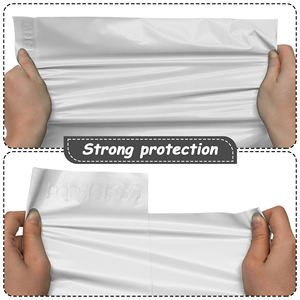 Spedizione in 2 giorni Consegna in 5 giorni Bollettini in poliestere bianco da 10x13 pollici 100 pezzi autoadesivi impermeabili resistenti agli strappi ecologici 2 Mil - Product Image 3