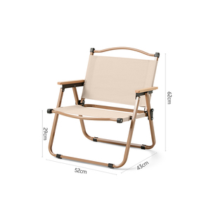 Wholesale Kermit Chair Custom Outdoor <b>Folding</b> Steel <b>Stool</b> for Camping Picnics Fishing Parks Portable Iron Bench for Traveling - Product Image 2