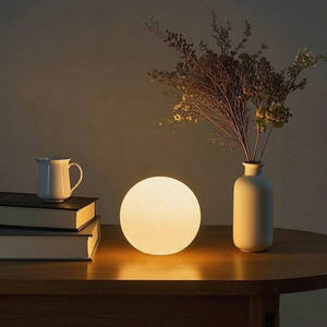 <span class=keywords><strong>Lampe</strong></span> de table <span class=keywords><strong>à</strong></span> LED en plastique de 6 pouces, lumière d'ambiance, rechargeable, IP65/IP68, décoration de chambre <span class=keywords><strong>à</strong></span> coucher, cadeau de Noël - Product Image 3