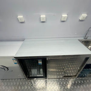 รถพ่วงขายอาหารเคลื่อนที่แบบใหม่ ดีไซน์พับได้กะทัดรัด ผลิตจากสแตนเลส ทนทานต่อการเกิดสนิม สะดวกต่อการขนส่ง - Product Image 4