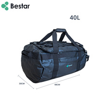 Sac à dos imperméable en bâche PVC grande taille personnalisé avec fermeture éclair, portable, idéal pour les sports de plein air, la randonnée, la gym et les voyages
