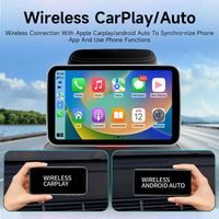 Baş dayama monitörü ekran IPS Android Tablet dokunmatik ekran için araba arka koltuk çalar Carplay/oto/Youtube Online Video müzik