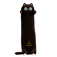 Vente en gros de jouets en peluche Super Soft Black Wizard Oz de 50 à 130 cm, unisexes, pour bébés et enfants, grand format, oreiller en mousse, animaux en peluche rembourrés en caoutchouc