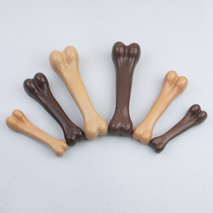 Juguete masticable popular para perros, duradero y de larga duración, adecuado para entrenamiento al aire libre, fortalecimiento de los dientes, sabor a carne de res, pelo liso. - Product Image 2