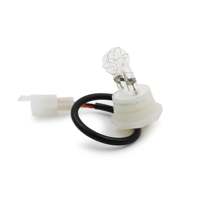 Shinemien Notfall-Xenon-Stroboskoplicht-Set Weiß 160W 12/24V 16FT Stromkabel mit Controller Scheinwerfer Rücklichter