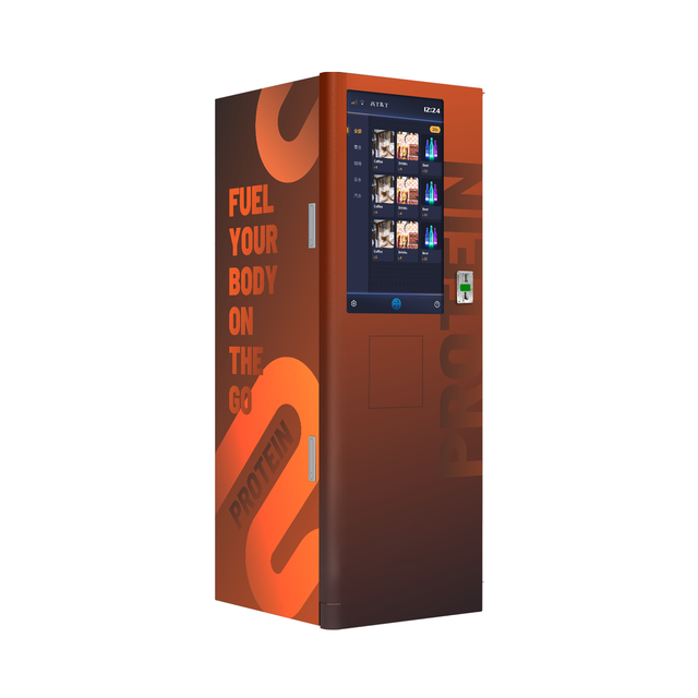 Gym Fitness Club Use Standing Protein Shake Cold Drink Vending Machine