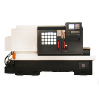Torno CNC de Alta Precisión para Trabajo Pesado, Torno Horizontal de Bancada Plana Automático, Sistema de Control FANUC GSK