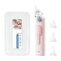 Ventouse de nez électrique pour nouveau-nés ventouse de nez électrique avec trois niveaux d'aspiration écran LCD laveuse de nez de bébé de haute qualité