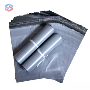 Custom Self Seal Adhesive Waterproof And Tear Proof White Poly Mailing Carrier Bags Postage Postal Envelopes Large Shipping Bag