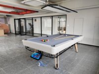Table de billard en ardoise 7/8/9 pieds avec retour automatique de balles, style moderne, pour bars, centres de loisirs et salles de jeux - Vente en gros usine
