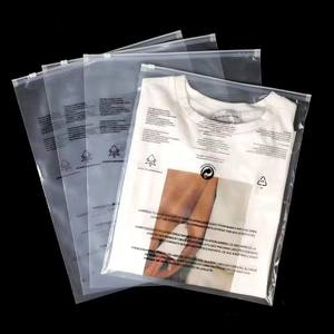 Bolsa de plástico EVA negra con cremallera deslizante, impresa a medida y de alta calidad, para zapatos, calcetines, ropa, ropa interior, bolsa de almacenamiento de plástico. - Product Image 6