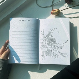 Cadeau <span class=keywords><strong>de</strong></span> luxe pour un ami Logo personnalisé My Daily Self Care well Self Care Affirmation <span class=keywords><strong>Gratitude</strong></span> Journal Notebook - Product Image 4