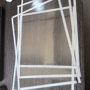 Hiroaki Sandblasting Machine <b>Protective</b> Film 410x300mm 0.12mm PVC Transparent White Window Guard <b>Shield</b> - Product Image 3