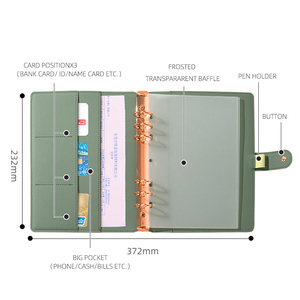 Tùy chỉnh A5 Kích thước PU da cao cấp-Tìm kiếm tái sử dụng nối mềm nhỏ tùy chỉnh chương trình nghị sự kế hoạch máy tính xách tay bìa - Product Image 6