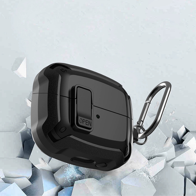 Durable Silicone PC Shockproof Full Cover Protective Earphone Case for Samsung Galaxy Buds 3 Buds 3 Pro
