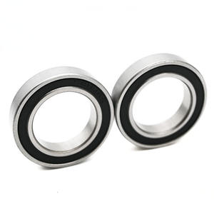 ลูกปืนเม็ดกลมร่องลึก โครเมียมสตีล 6807ZZ 6807-2RS 61807 ผลิตจากโรงงานโดยตรง ขนาด 35*47*7 มม. ลูกปืนผนังบาง - Product Image 1