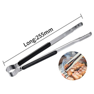 Pince de service en acier inoxydable pour Barbecue, outils de Barbecue en plein air - Product Image 1