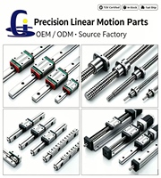 Guide linéaire Hiwin GS HGH25CA 1000mm de remplacement 1:1, en acier à roulement de haute précision, pour CNC, moteur PLC, boîte de vitesses, Guangdong, 1kg