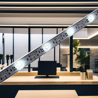 Barre LED rétroéclairée SMD3030 haute luminosité 14 LED/m DC12V/24V 160 °   Angle de faisceau IP20 à courant constant pour enseignes lumineuses
