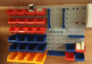 Oem ODM đa chức năng Nhựa thùng nhà máy sản xuất Pegboard Tường Tổ chức vít hộp - Product Image 5