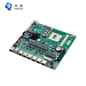เมนบอร์ด Yentek K430E Mini ITX ชิปเซ็ต HM86 PGA946 6 พอร์ตเน็ตเวิร์คเซิร์ฟเวอร์ บอร์ดคอมพิวเตอร์อุตสาหกรรม - Product Image 2
