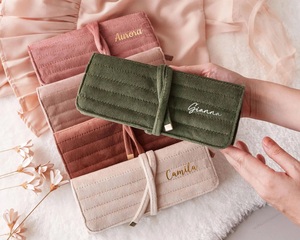 Bolsa de Almacenamiento de Viaje Personalizada Única para Joyería, Collares y Pendientes, Bolsa Personalizada para Regalos de Ferias Comerciales y <span class=keywords><strong>Visitantes</strong></span> de Exposiciones - Product Image 4