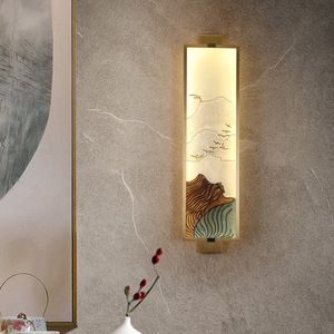 All Copper Enamel <b>Wall</b> Lamp Led Touch Control Living Room Bedroom Hallway <b>Bedside</b> <b>Lighting</b> 3 Year Warranty - Product Image 4