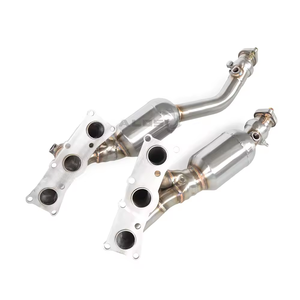 ตัวสะสมท่อไอเสียการไหลเวียนสูงสำหรับ BMW <span class=keywords><strong>325i</strong></span>/328i/330i (<span class=keywords><strong>E90</strong></span>-E93) <span class=keywords><strong>N52</strong></span> 2.5/3.0L 2005-2013 - Product Image 2