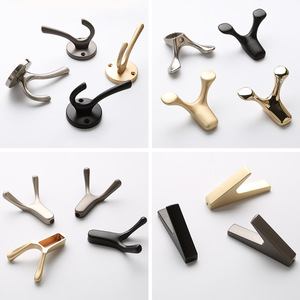 Gancho de pared de aleación de zinc, forma redonda, para cocina, baño, almacenamiento de toallas y abrigos, montaje en paredes detrás de puertas - Product Image 2