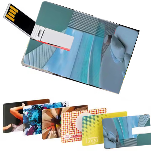 Custom LOGO Picture USB 2.0/3.0 Interface 4Gb 2TB New OEM/ODM Customizable Plastic Case Credit Card USB Flash Drive Stock