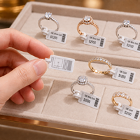 Étiquette RFID UHF Imprimable Étanche ISO 18000-6C pour la Gestion des Bijoux, Vêtements de Luxe et Montres