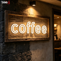 Enseigne lumineuse LED 3D personnalisable en acier inoxydable et acrylique, étanche IP65 pour extérieur, idéale pour la décoration