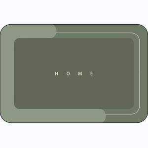 Hot Sale OEM Waterabsorb Quick Dry <strong>Badmat</strong> Anti Slip Rubber Diatom Ooze 3D Soft Mats Print Anti Slip Diatom Bathmat - Product Image 6