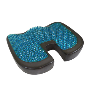 Car Outdoor Pressure Relief Orthopedic Ergonomic Memory Foam Gel Chair Seat <b>Cushion</b> <b>Pad</b> Pillow for Sleeping Hotel Knitted - Product Image 1