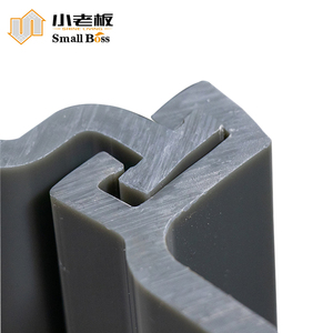 U-förmige PVC-Spundwand Vinyl-Spundwand Kunststoff für Marine Fluss-Stützmauer Uferbefestigung Dock Teich Verschiedene Größen - Product Image 5