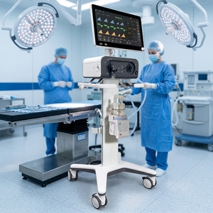 Appareil de ventilation médicale <span class=keywords><strong>pour</strong></span> l'apnée <span class=keywords><strong>du</strong></span> <span class=keywords><strong>sommeil</strong></span>, équipement hospitalier <span class=keywords><strong>pour</strong></span> les soins intensifs - Product Image 1